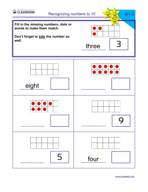 Professor Pete’s Classroom » Ten Frames: Pairs Numbers to 10 ...