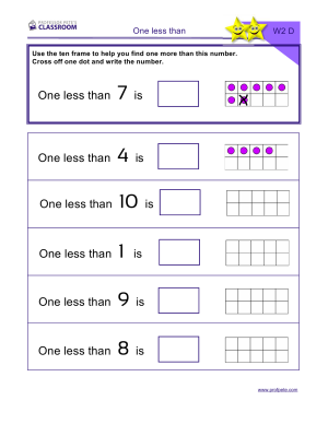 Professor Pete’s Classroom » Ten Frames: Rows 1 More/Less to 10 ...