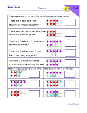 Professor Pete’s Classroom » Revision Numbers to 10 with Ten Frames A ...