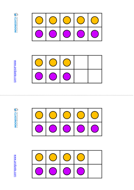 Professor Pete’s Classroom » Double Ten Frame Flashcards: Addition ...