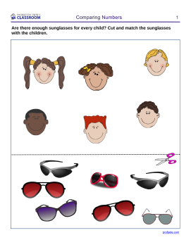 Professor Pete’s Classroom » Comparing Numbers to 10 Worksheets