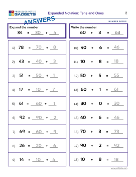 professor petes classroom number popup gadget worksheets numbers to