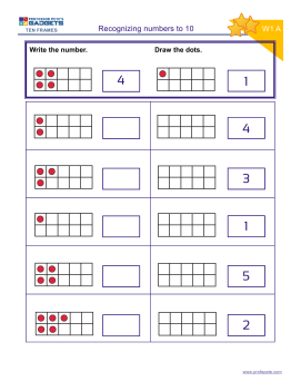 Professor Pete’s Classroom » Subitizing Ten Frame Pairs Arrangement ...